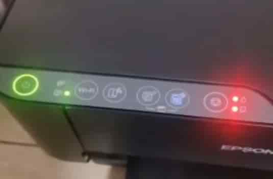 爱普生L3258打印机固件更新失败三灯常亮驱动显示选择了其它产品